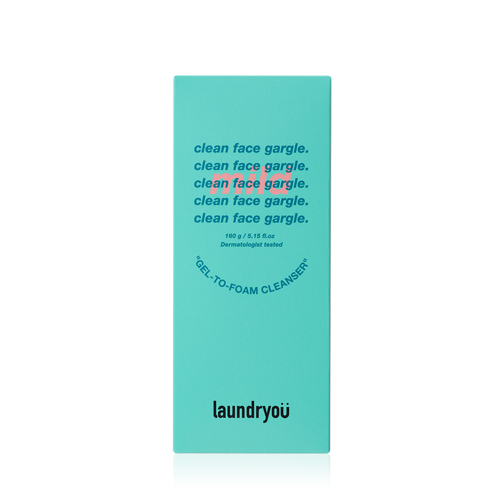 Clean Face Gargle Gel-to-Foam Cleanser Mild