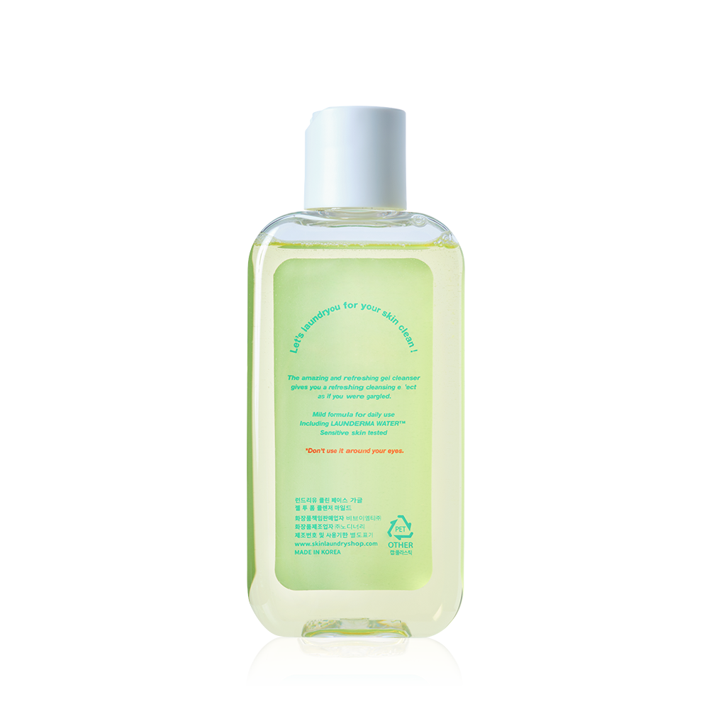 Clean Face Gargle Gel-to-Foam Cleanser Mild
