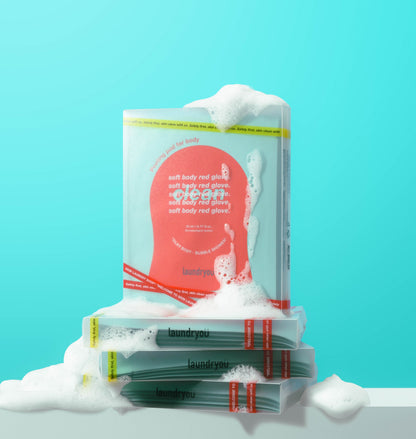 Soft Body Red Glove Clean