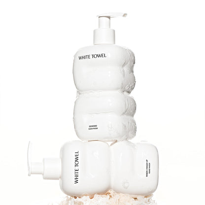 WHITE TOWEL HAND WASH WHEN I WASH UP