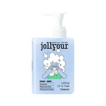 Calming Mild Oil to Foam