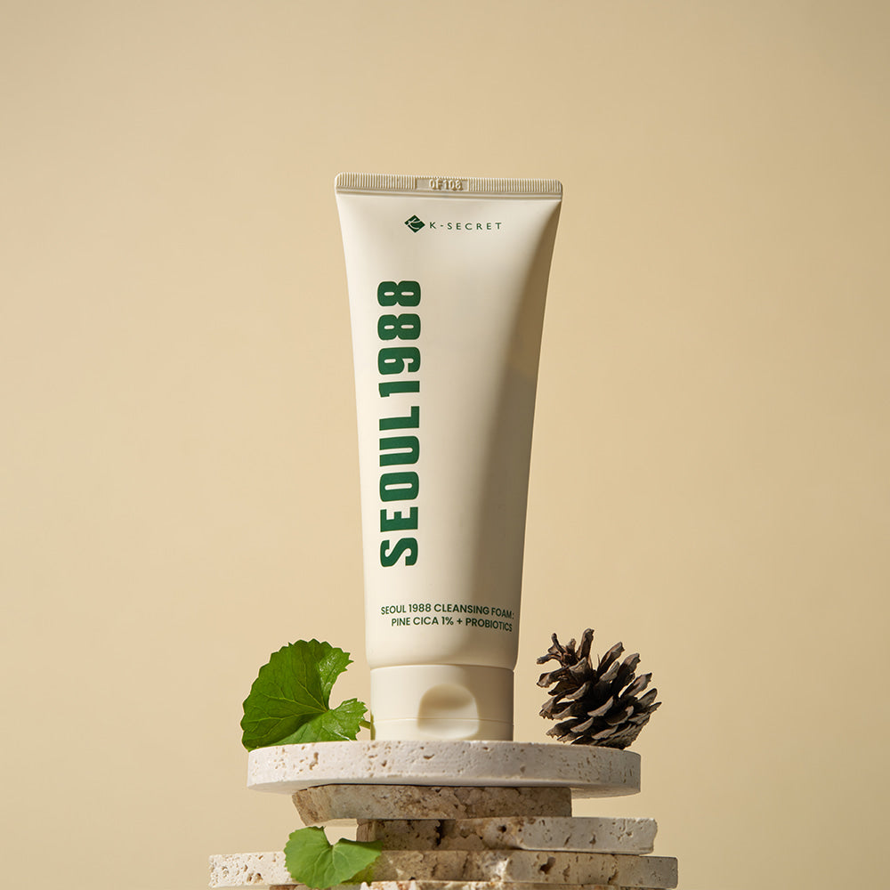 SEOUL 1988 Cleansing Foam : Pine Cica 1% + Probiotics