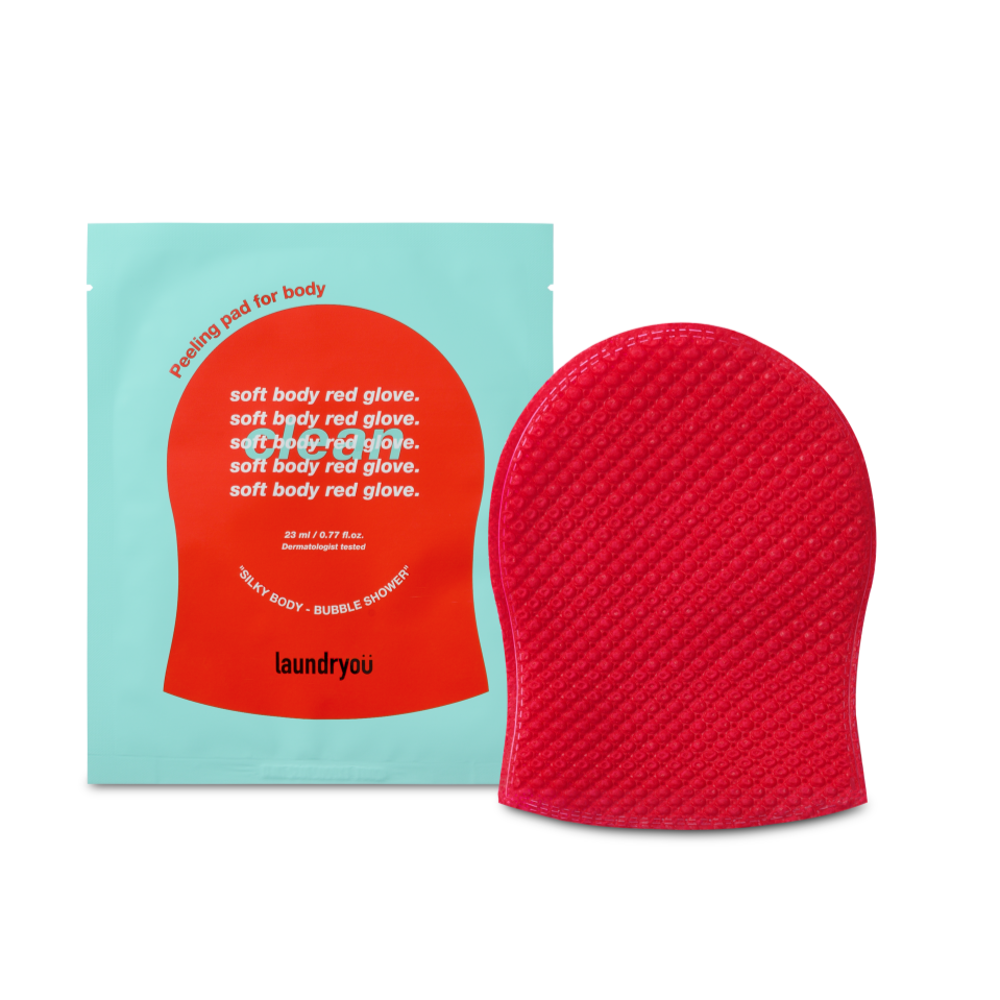 Soft Body Red Glove Clean