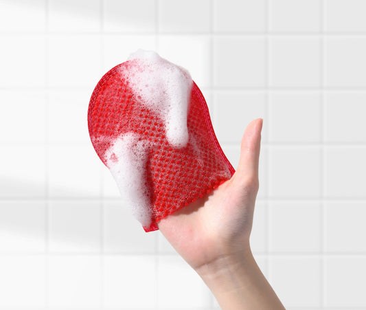 Soft Body Red Glove Clean